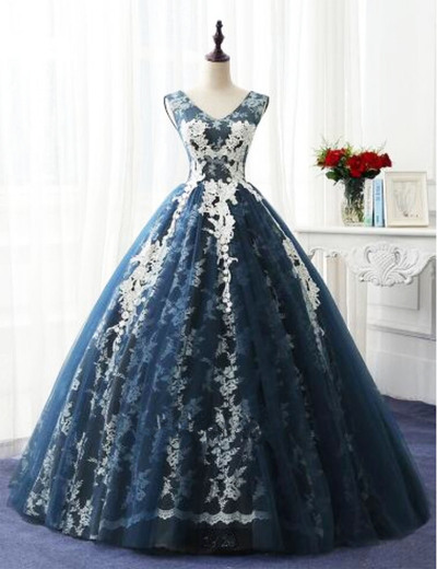 navy blue winter formal dresses