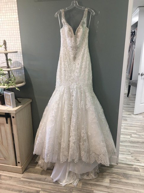 Ivory/silver Lace C361 Formal Wedding Dress,pl0254