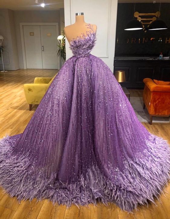 Purple Prom Dresses, Sparkly Prom Dresses, Shinning Prom Dresses, Sequins Prom Dresses, Custom Make Prom Dresses,pl0583