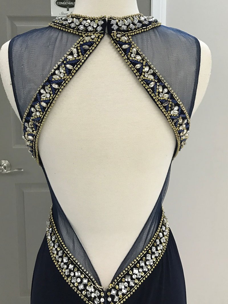 Simple Chiffon Long Prom Dresses, Cheap Party Prom Dresses, 2020 Prom Dresses main image 1