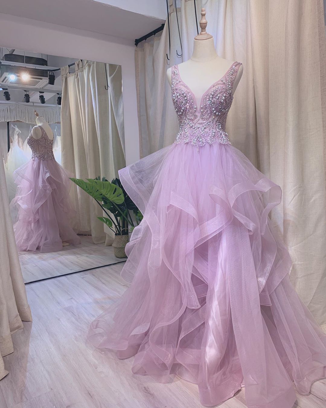 Real Made Ball Gown Prom Dresses, Long Prom Dress, Prom Dress,pl2642