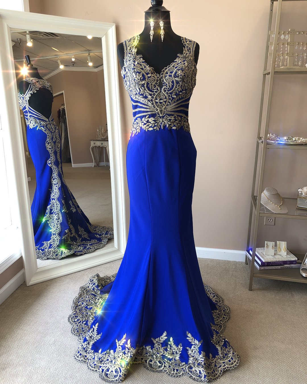 Royal Blue Prom Dresses, Long Prom Dress, Prom Dress ,pl2643