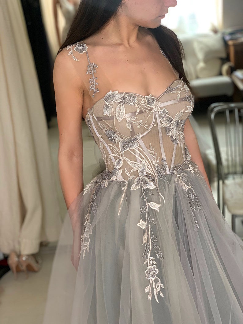 A-line Lace Wedding Dresses, Custom Size Design Bridal Gowns – ClaireBridal