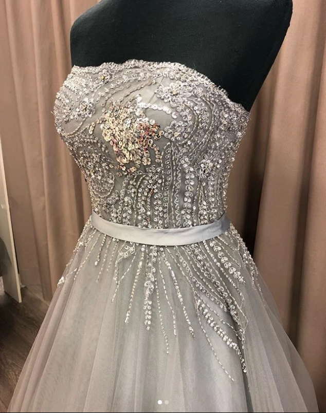 Charming Prom Dress,beading Prom Dress,aline Prom Dress,sequined Prom — free download