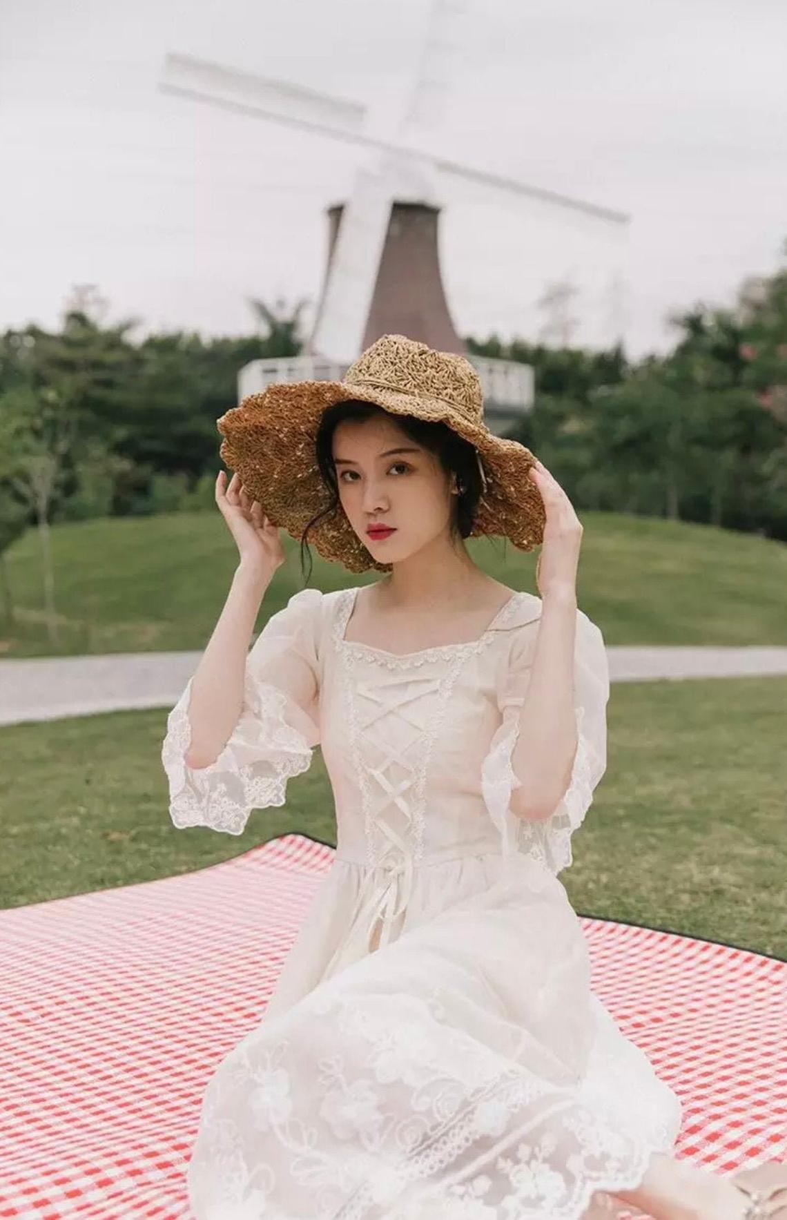 French Romantic Dress