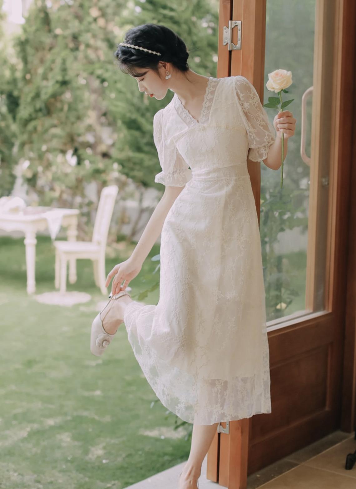 Casual Wedding Dressbridesmaids Dresssummer Fairy Dresswedding Guest