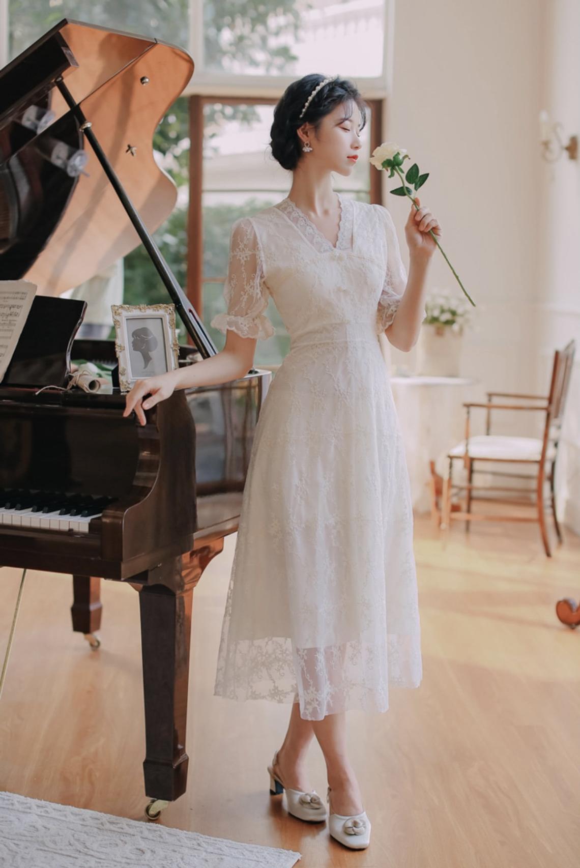 Casual Wedding Dressbridesmaids Dresssummer Fairy Dresswedding Guest