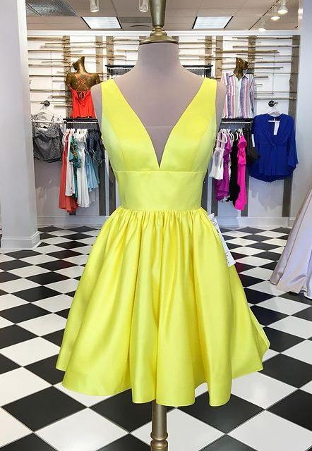 Simple Short Prom Dresses,homecoming Dress,dance Dresses,pl4885