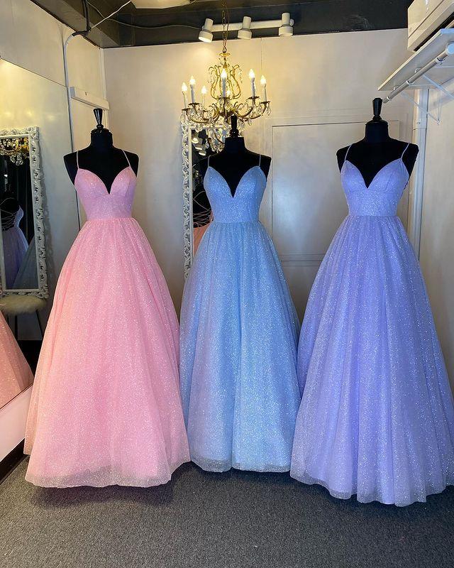 Sparkly Long Prom Dress,pageant Dance Dresses,graduation School Party Gown,pl4515