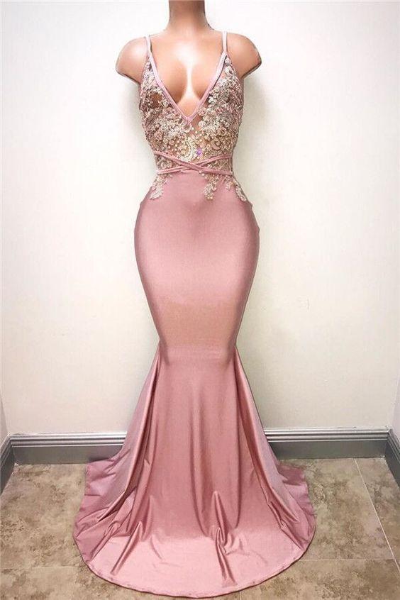 Sexy Mermaid Prom Dress, Special Occasion Dress, Evening Dress, Dance Dresses, Graduation School Party Gown,pl4555