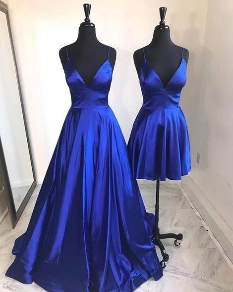 Royal Blue Prom Dress 2020, Prom Dresses, Evening Dress, Dance Dress, Graduation School Party Gown,pl5401