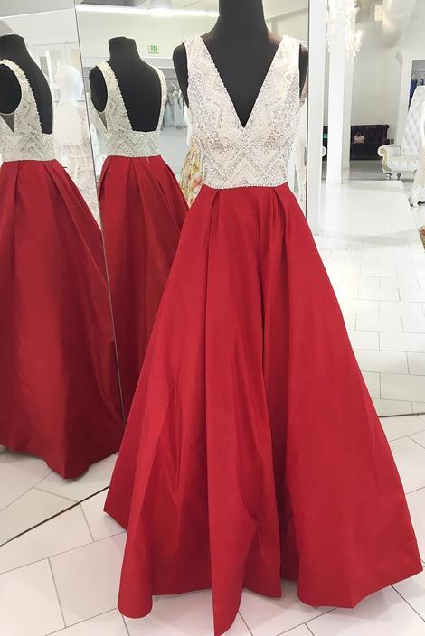 Red Prom Dress 2020, Evening Dress ,winter Formal Dress, Pageant Dance  Dresses, Graduation School Pa on Luulla