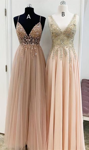 V Neckline Prom Dress, Evening Dress ,winter Formal Dress, Pageant Dance Dresses, Graduation School Party Gown,pl5409
