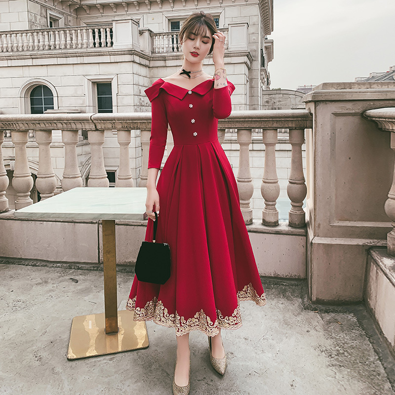 ,sweetheart Red Prom Dress,charming Midi Dress,custom Made