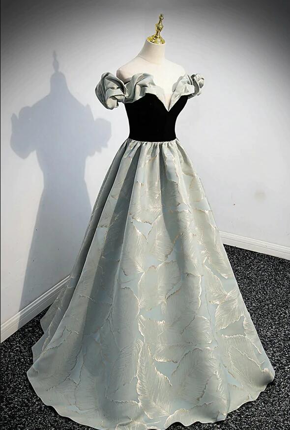 Stylish Satin Long Prom Dress A Line Evening Dress,pl5369