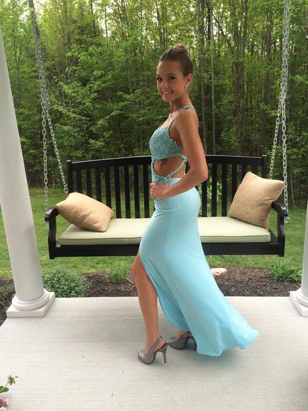 Prom Dresses Sexy Mermaid Turquoisev-neck Backless Prom Dressformal Evening Dress Party Prom Gowns
