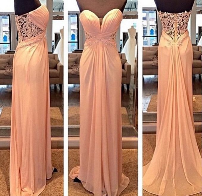 Charming Prom Dress,sweetheart Prom Dress,a-line Prom Dress, Lace Prom Dress, Long Modest Gowns Dresses
