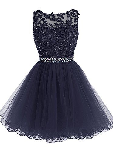 2016 Luxurious Short Homecoming Dress ,crystals Appliques Royal Blue Prom Dress, Beaded Tulle Homecoming Dress