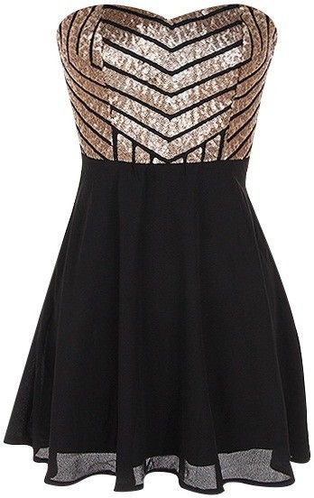 Charming Sequin Homecoming Dress,black Chiffon Prom Dress,sweetheart Cocktail Dress