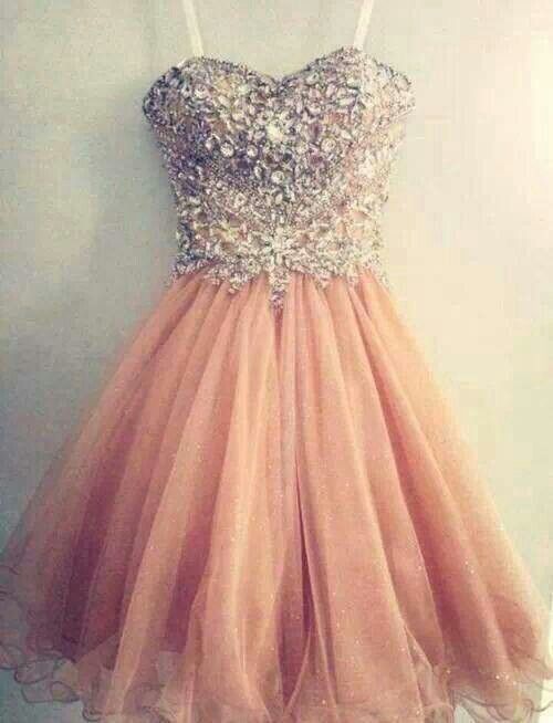 Charming Tulle Homecoming Dress,spaghetti Straps Homecoming Dress,shiny Beading Homecoming Dress