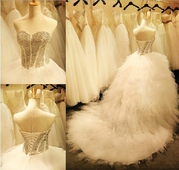 Wedding Dress,wedding Dresses, Wedding Party Dress, Wedding Dress, Sweetheart Wedding Dress, Crystal Wedding Dress, Bridal Gown, Gorgeous