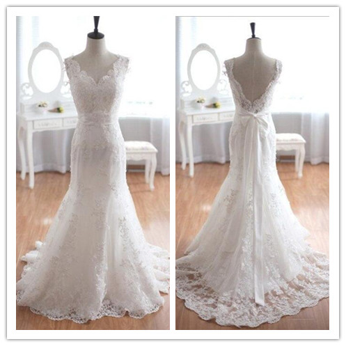 Open Back Wedding Dresses for Sale