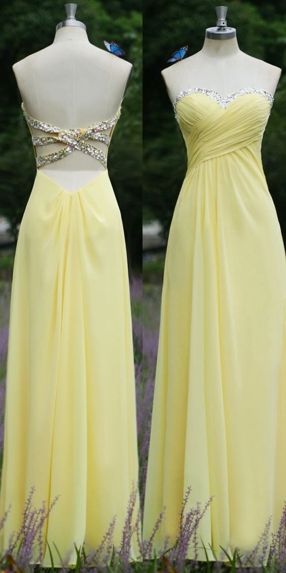 Charming Prom Dress,long Evening Dress,formal Dress,chiffon Prom Dresses