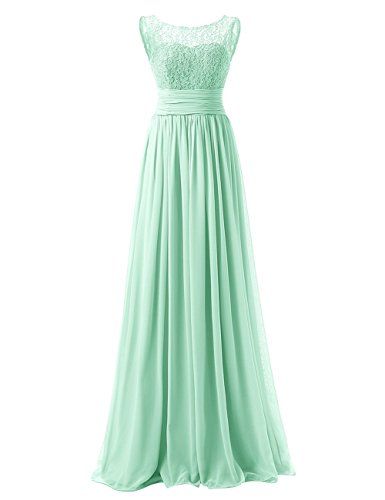 2016 Custom Charming Mint Green Prom Dress,chiffon Beading Evening Dress