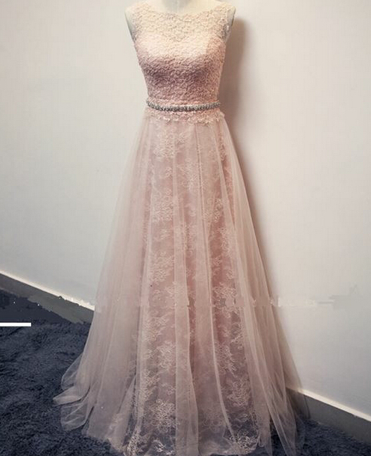 High Quality Prom Dress,a-line Prom Dress,lace Prom Dress,o-neck Prom Dress, Brief Prom Dress