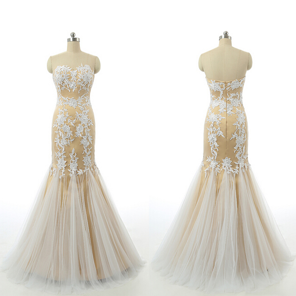 2017 Custom Made White Prom Dress,sexy Sweetheart Evening Dress,sleeveless Party Dress ,high Quality