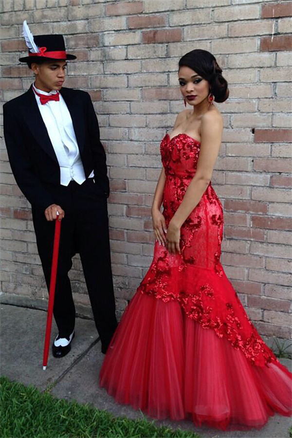 2017 Custom Made Red Prom Dresses,prom Dress,red Prom Gown,lace Prom Gowns,elegant Evening Dress,modest Evening Gowns,simple Party Gowns,lace