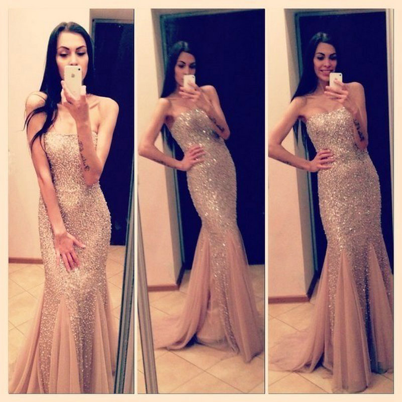 cute prom dresses mermaid