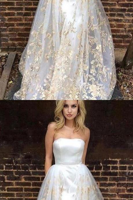 White Prom Dress, Women Prom Dress, Formal Party Dresses, Tulle Prom Dress, Sexy Prom Dress