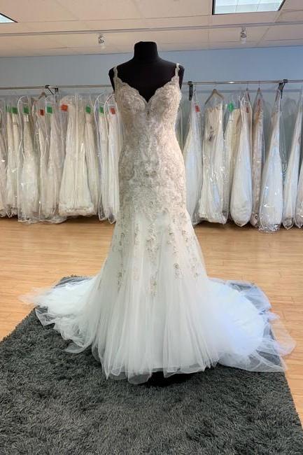 Ivory Formal Wedding Dress,pl0185