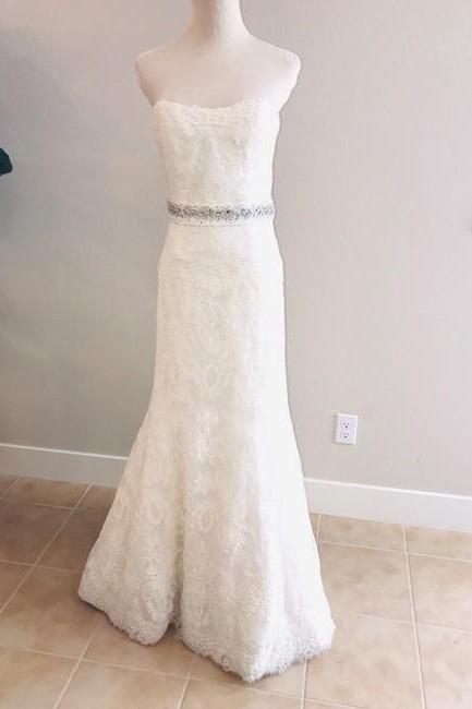 Lace Formal Wedding Dress,pl0199