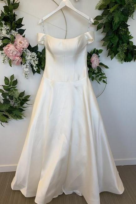 Off White Formal Wedding Dress,pl0246