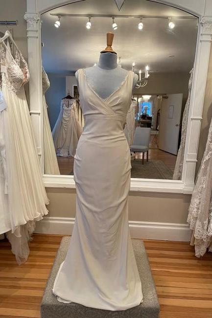 Ivory Nina Formal Wedding Dress,pl0299