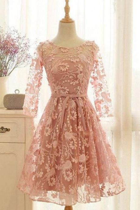 Unique Homecoming Dresses,lace Homecoming Dresses,short Homecoming Dresses,short Prom Dresses,pl1745