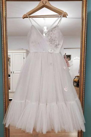 Cute Tulle Short Dress Cocktail Dress Homecoming Dress ,pl1856