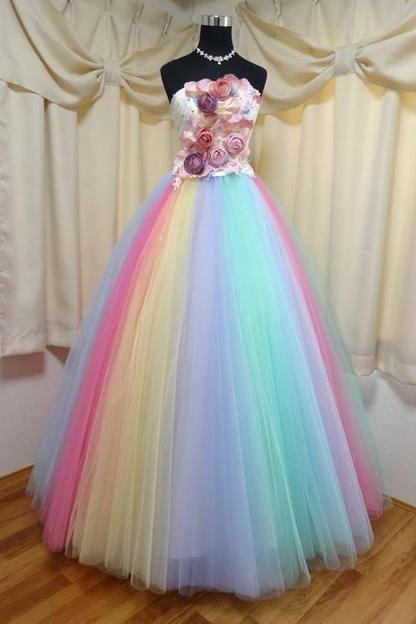 Sweetheart Ball Gown Beading Dress,custom Made,party Gown, Prom Dress,pl2067