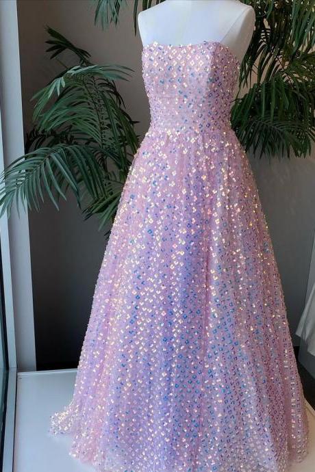 Stunning Straps Sparkle Formal Dress,pl2629