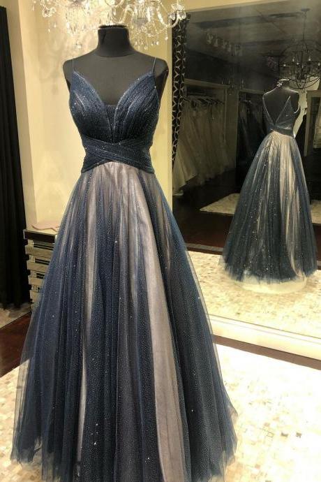V-neck Prom Dress, Long Prom Dresses ,formal Prom Dress,pl2653