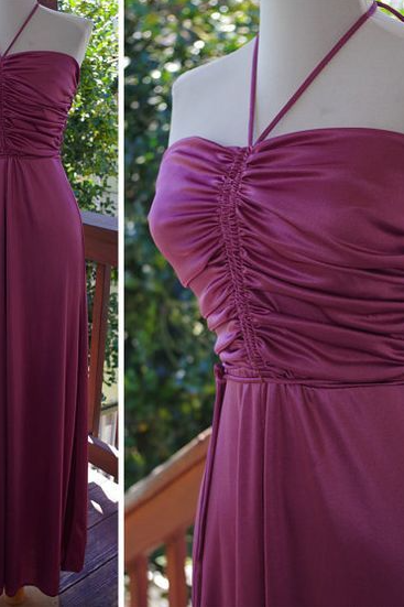 Vintage Long Purple Prom Dress.pl3031