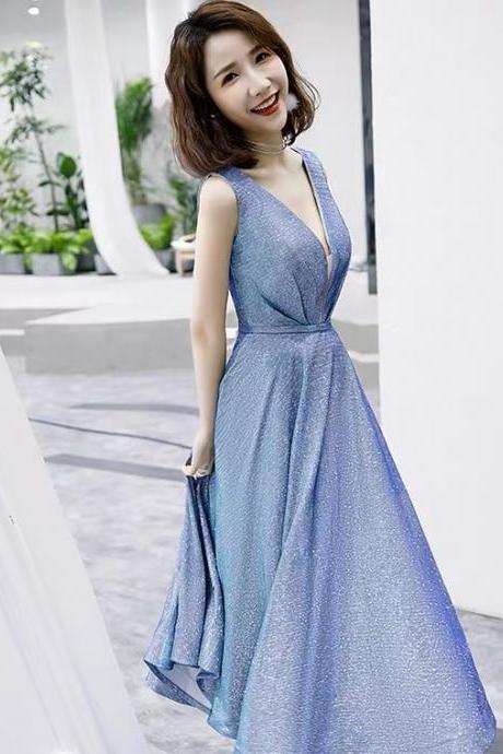 V-neck Homecoming Dress,sequin Midi Dress,shiny Party Dress,custom Made,pl3928