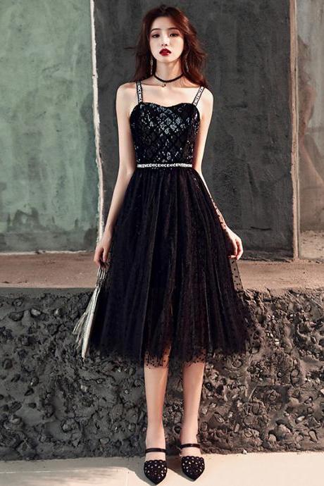 Style, Spaghetti Strap Evening Dress, Simple Birthday Dress,custom Made, ,pl4046