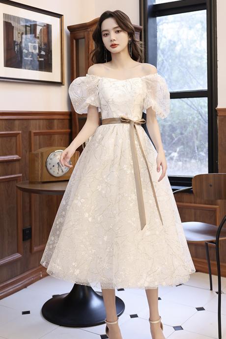 Sweet A Line Sequins Short Prom Dress,pl4079