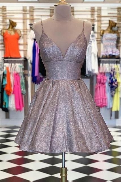 Sparkly Short Prom Dresses,homecoming Dress,dance Dresses,pl4875