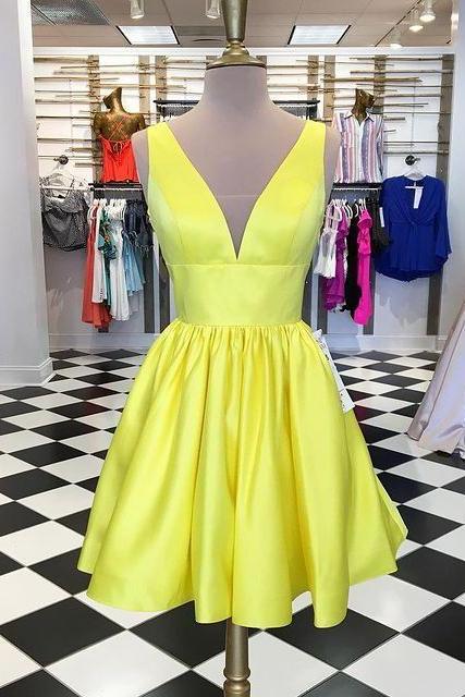 Simple Short Prom Dresses,homecoming Dress,dance Dresses,pl4885