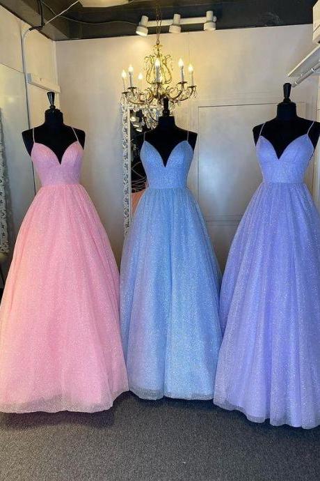 Sparkly Long Prom Dress,pageant Dance Dresses,graduation School Party Gown,pl4515