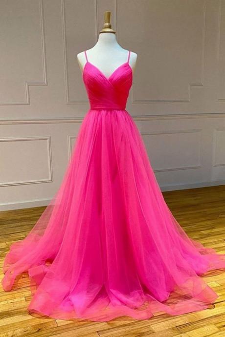 Pink Prom Dresses Long 2021 Formal Dress, Evening Dress, Dance Dresses,pl4566